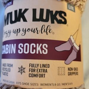 Muk Luks Cozy Cabin Socks